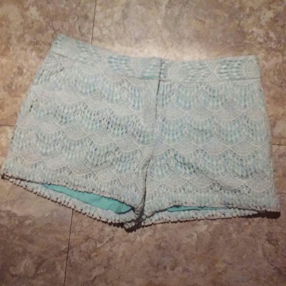 LOFT Pants - Ann Taylor Loft crochet shorts